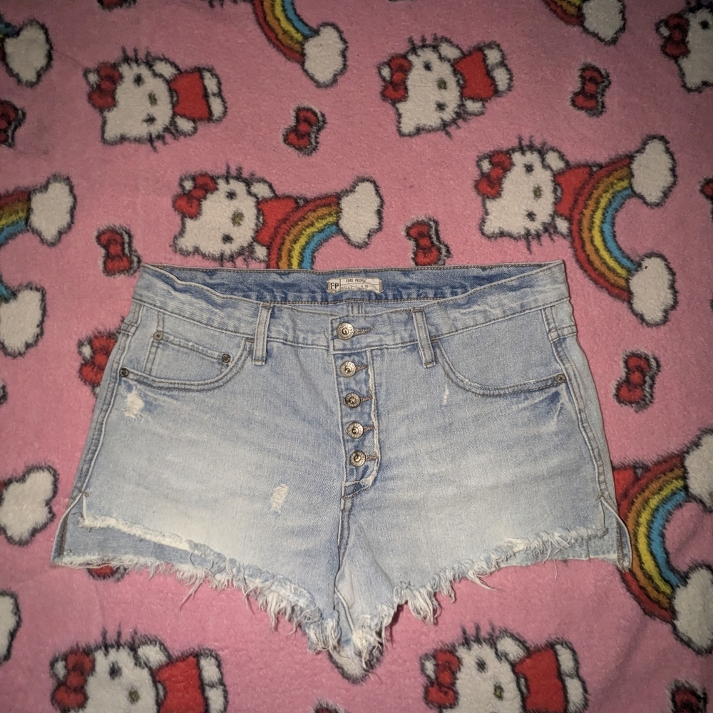 Free People High Waisted Shorts